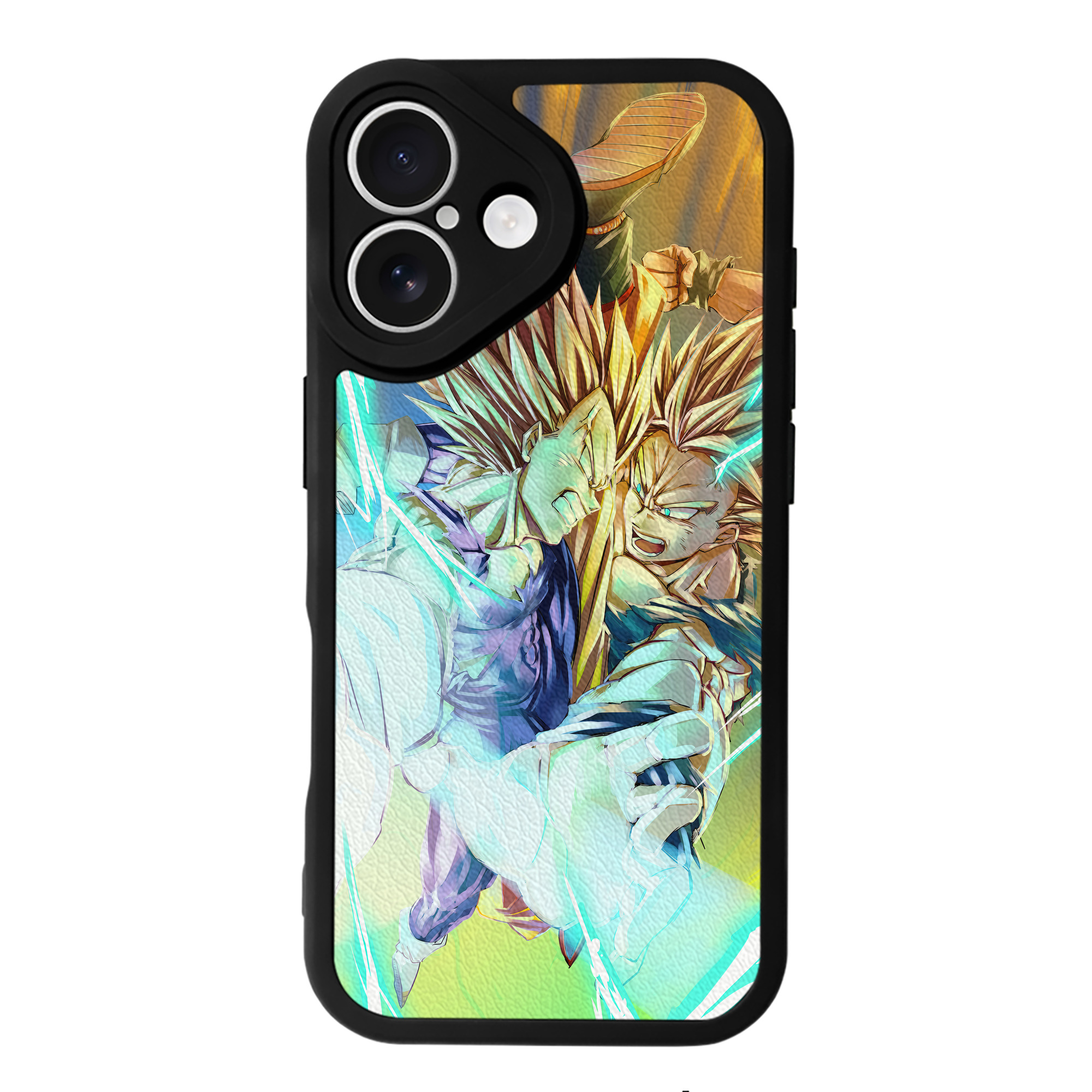 （画像用） ドラゴンボール DRAGON BALL 【iPhone 16シリーズ対応】シリコンスマホケース（レザー調） 材質：シリコン